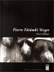 Cover of Dieux d'Afrique by Pierre Verger