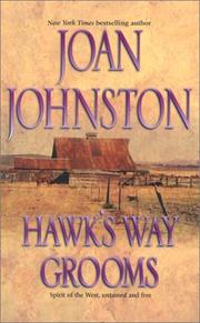 Front cover of Hawk's Way Grooms by Joan Johnston