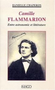 Cover of Camille Flammarion by Danielle Chaperon