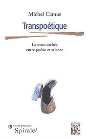 Cover of Transpoétique by Michel Camus