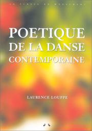 Front cover of Poétique de la danse contemporaine by Laurence Louppe