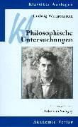 Front cover of L Wittgenstein (Klassiker Auslegen) by Savigny