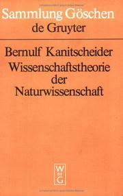 Cover of Wissenschaftstheorie der Naturwissenschaft by Bernulf Kanitscheider