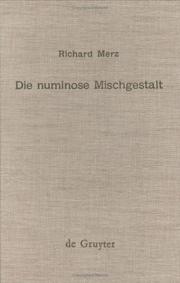 Cover of Die numinose Mischgestalt by Richard Merz
