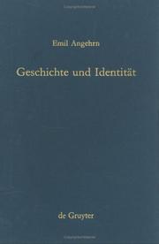 Cover of Geschichte und Identität by Emil Angehrn