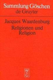 Cover of Religionen und Religion by Jean Jacques Waardenburg