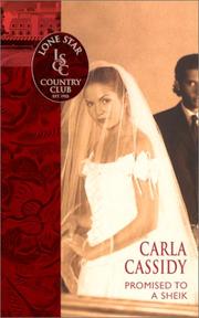 Cover of Promised To A Sheik (Lone Star Country Club) by Carla Cassidy
