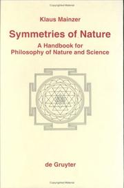 Front cover of Symmetries of nature by Klaus Mainzer