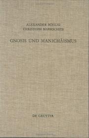 Front cover of Gnosis und Manichäismus by Alexander Böhlig