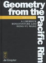 Front cover of Geometry from the Pacific Rim by Pacific Rim Geometry Conference (1994 National University of Singapore)