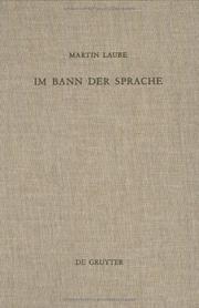 Cover of Im Bann Der Sprache by Martin Laube