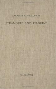 Cover of Strangers and pilgrims by Douglas R. McGaughey