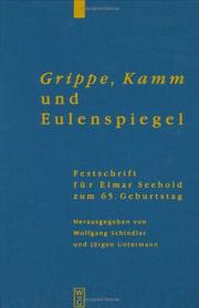 Front cover of Grippe, Kamm und Eulenspiegel by Jürgen Untermann