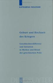 Front cover of Geburt Und Hochzeit Des Kriegers by Katharina Waldner
