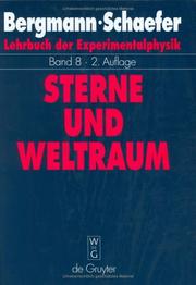 Front cover of Sterne und Weltraum by Ludwig Bergmann