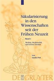 Front cover of Sakularisierung in Den Wissenschaften Seit Der Fruhen Neuzeit by Sandra Pott