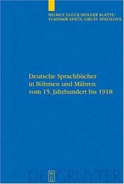 Cover of Deutsche Sprachbücher in Böhmen und Mähren vom 15. Jahrhundert bis 1918 by Helmut Glück