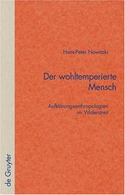 Cover of Der Wohltemperierte Mensch by Hans-Peter Nowitzki