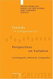 Cover of Perspectives On Variation by Unknown