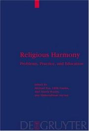 Front cover of Religious harmony by International Association for the History of Religions. Regional Conference