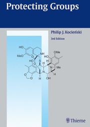 Cover of Protecting groups by Philip J. Kocienski