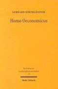Front cover of Homo Oeconomicus by Gebhard Kirchgässner