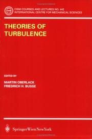 Front cover of Theories of Turbulence by M. Oberlack