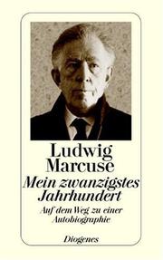 Front cover of Mein zwanzigstes Jahrhundert by Ludwig Marcuse