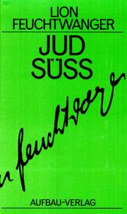 Cover of Jud Süß by Lion Feuchtwanger