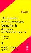 Front cover of Wörterbuch der Rechts- und Wirtschaftssprache by Herbert J. Becher