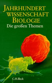 Cover of Jahrhundertwissenschaft Biologie by Peter Sitte