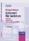 Cover of Internet für Juristen by Detlef Kröger