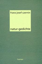 Front cover of Natur-gedichte by Franz Josef Czernin