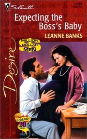 Front cover of Expecting The Boss'S Baby (Million-Dollar Men) by Leanne Banks