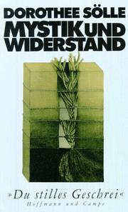Cover of Mystik und Widerstand by Dorothee Sölle