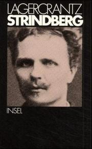 Cover of August Strindberg by Olof Gustaf Hugo Lagercrantz