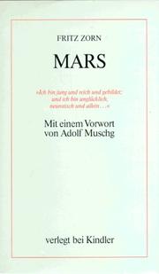 Cover of Mars by Zorn, Fritz