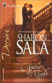 Cover of Amber by night by Sharon Sala