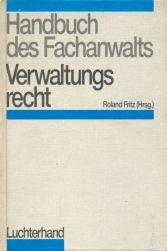 Front cover of Handbuch des Fachanwalts by Roland Fritz