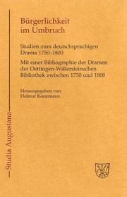 Cover of Bürgerlichkeit im Umbruch by Helmut Koopmann