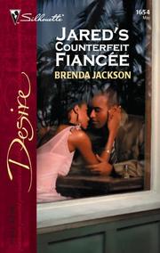 Front cover of Jared's counterfeit fiancée by Brenda Jackson