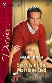 Front cover of Secrets In The Marriage Bed by Nalini Singh