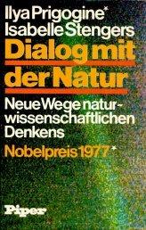 Front cover of Dialog mit der Natur by Ilya Prigogine