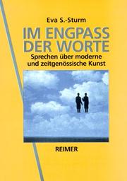 Cover of Im Engpass der Worte by Eva Sturm