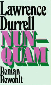 Cover of Nunquam by Lawrence Durrell