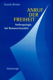 Front cover of Anruf der Freiheit by Gunda Brüske