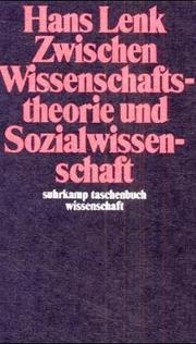 Front cover of Zwischen Wissenschaftstheorie und Sozialwissenschaft by Hans Lenk