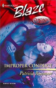 Cover of Improper Conduct by Patricia Rosemoor