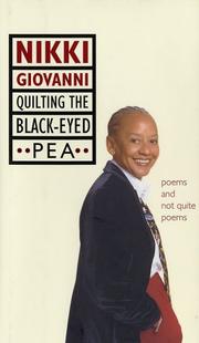 Front cover of Quilting the Black-Eyed Pea by Nikki Giovanni