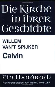 Cover of Calvin by W. van 't Spijker
